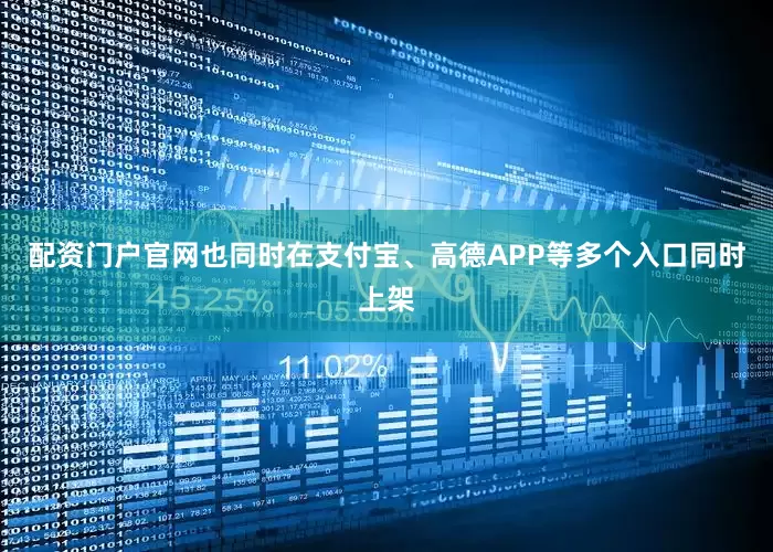 配资门户官网也同时在支付宝、高德APP等多个入口同时上架