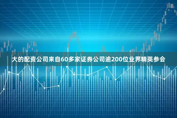 大的配资公司来自60多家证券公司逾200位业界精英参会